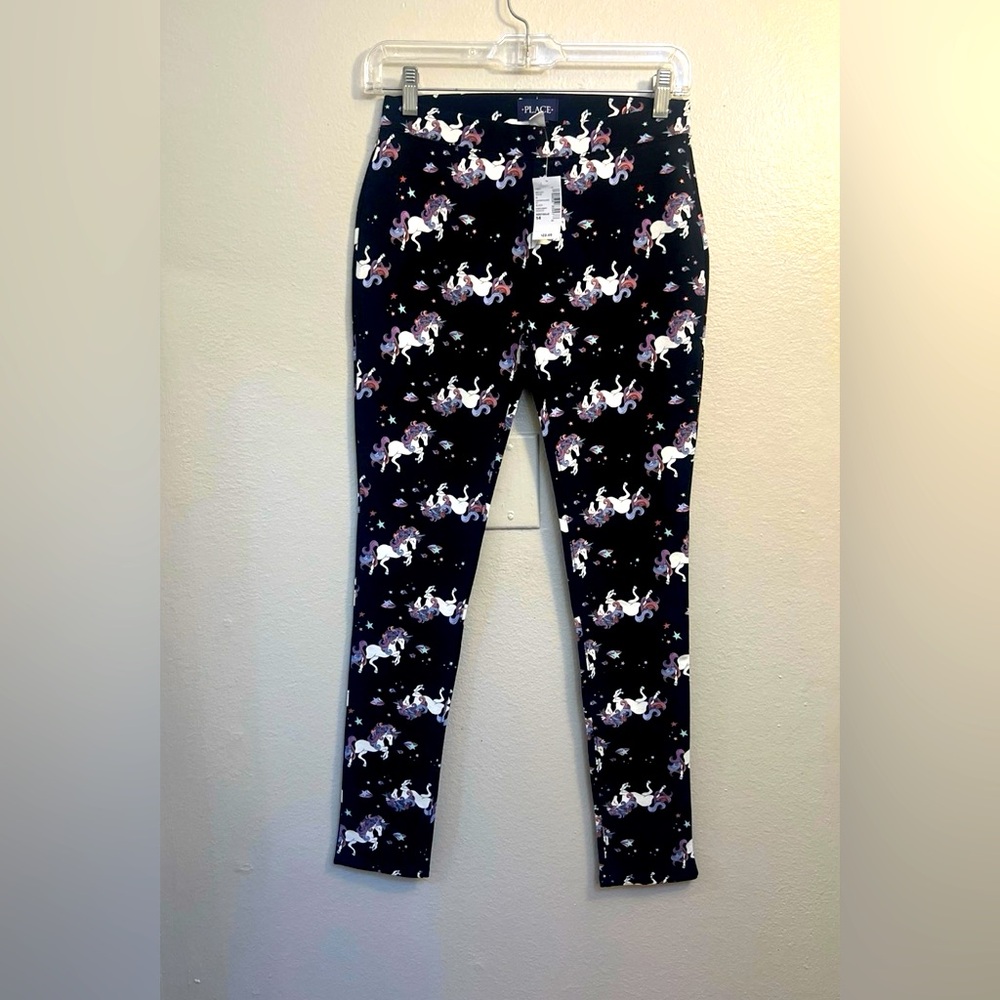 CHILDREN’S PLACE Unicorn Leggings Girls Leggings- Size 14Youth